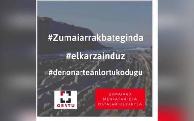 Gertuk eskerrak eman dizkie herritarrei bideo baten bidez