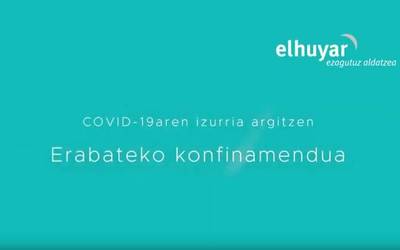Covid-19aren izurria argitzen: erabateko konfinamendua