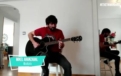 Mikel Aranzabal, etxetik mundura