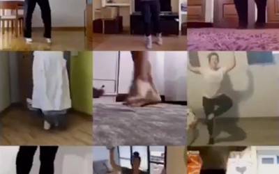 BIDEOA: Haritz dantza taldekoek dantzatzera animatu dituzte herritarrak