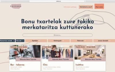 Kuttuna, komertzio txikiei laguntzeko sortutako zerbitzua