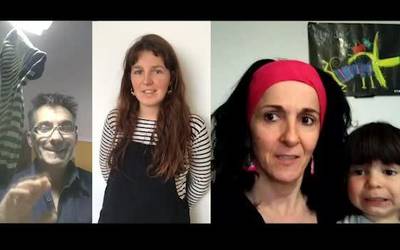 'Nire etxea', zeinu hizkuntzan kontatutako ipuina