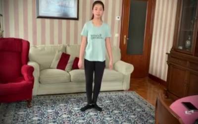 Urdaneta dantza taldeak ere animoak eman nahi izan ditu bideo honen bitartez