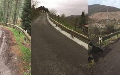 Orozkoko lau auzotako bideak konpondu dituzte