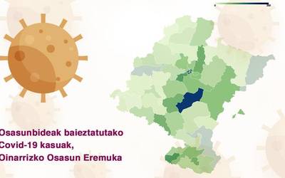 Osasunbideak PCR proben bitartez baieztatutako Covid-19 kasuak, Oinarrizko Osasun Eremuka