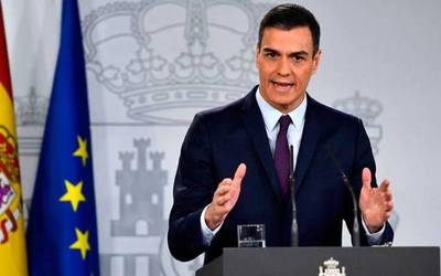 Normaltasunera bueltatzeko plana aurkeztu du Pedro Sanchezek
