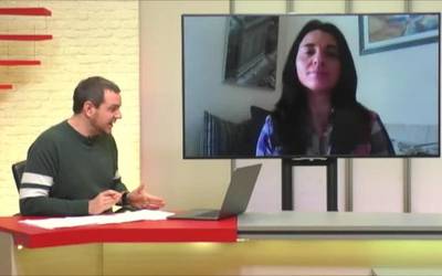 Susana Santor: "Aukera izanez gero etxean kirola egiteko ideiak ematen dizkiegu gaztetxoei"