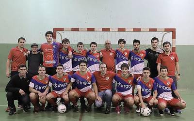 Bigarren mailan jokatuko du Ingou Aloña areto futbol taldeak