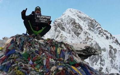 Fidel Horrillok irabazi du #NireGailurrak lehiaketa, Nepalen ateratako argazkiarekin