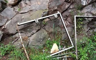 Hondakinak Keixetako-Erreka inguruan