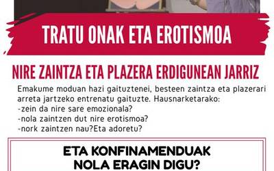 Jabetze eskola online: tratu onak eta erotismoa