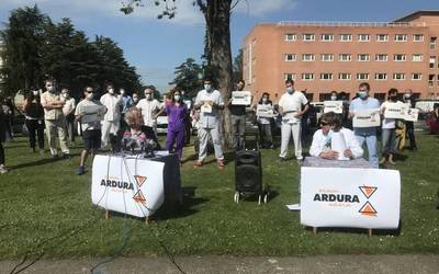 AHTaren aurrekontua premiazko alorretara bideratzea eskatu dute hainbat eragilek