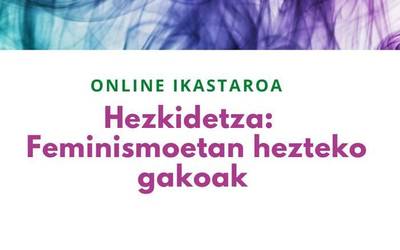 Hezkidetzaren inguruko online ikastaroa antolatu du Berdintasun Foroak