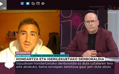 "Gure lana al da jendeari ezin dela eguzkia hartzen egon esatea?"