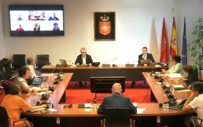 Nafarroako Parlamentua: “Tokiko aldizkariak gure eskualdeetako merkataritza eta enpresa txikiak berrabiatzeko tresna”