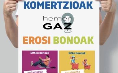 Uztaileko bonuak eguaztenean jarriko dituzte salgai