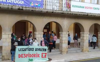 Legutioko zerbitzu publikoetan murrizketak gelditzea exijitu du ELAk