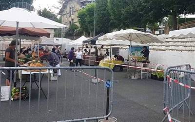 Segurtasun neurrekin ortzegunero merkatua Saran