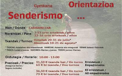 Gaztetxoendako aisialdi eskaintza berezia udan, Larraintzarren