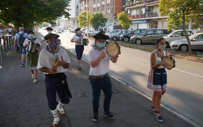 Hainbat ekintza egin dituzte Aretako jaietako asteburua girotzeko