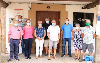 Xalbadorpe elkarteko zuzendaritza berria lanerako gertu