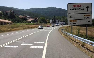 N-121-A errepidea 2+1 bide bihurtzeko proiektuetako bik eragindako ondasun eta eskubideen okupazioa onartu du Nafarroako Gobernuak