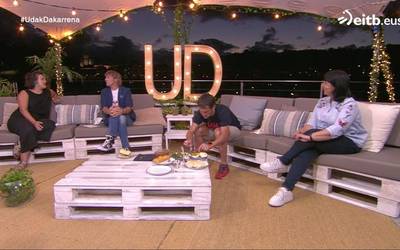 Esti Curiel, Jon Kareaga eta Alex Uranga izan dira, besteak beste, 'Udak dakarrena' saioko lehen atalean