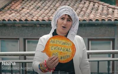 Soraluzetarrak Auzoko egitasmoaren laburmetraian