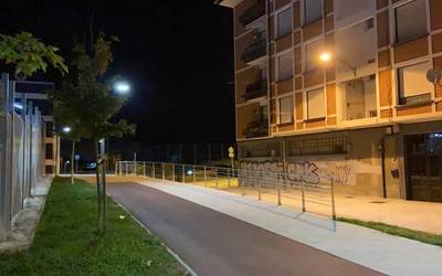 Ertzainek hainbat gazte identifikatu dituzte borroka batean parte hartu dutelakoan Matienan