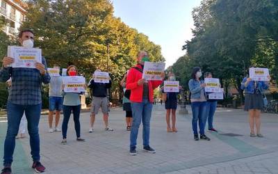 Hezkuntza komunitateak mobilizazioak iragarri ditu, eta ez du greba egiteko aukera baztertzen