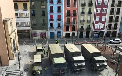 Aztarnari lanak egiteko militarrak eskatu ditu Nafarroako Gobernuak