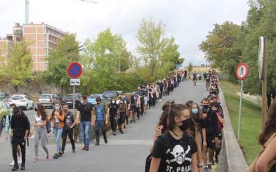 Ikasle Abertzaleak-ek "kalitatezkoa, doakoa eta unibertsala" den unibertsitatea eskatu du