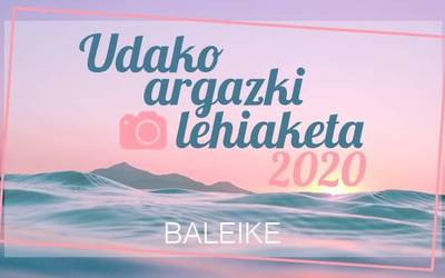 Bozkatu urriaren 1era bitartean Udako I. Argazki Lehiaketako argazki onena