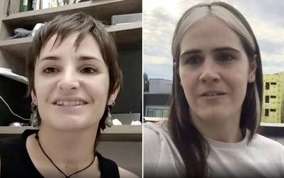 Idoia Armendariz eta Uxue Bengoetxearen mezuak sanmigelak gogoan