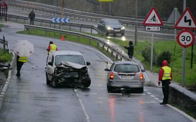 Bi zauritu Arrankudiagan, bi autoren arteko talkaren ondorioz