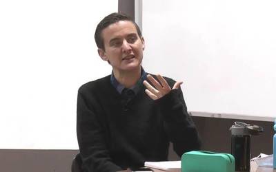 Josebe Iturriozen 'Kolapso patriarkalari, konponbide feminista' hitzaldia, bideoan