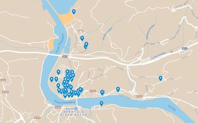 Euskaraldian parte hartuko duten Orioko ariguneen mapa