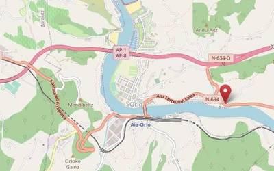 Motorzale batek istripua izan du