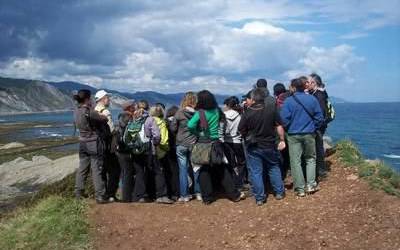 Geoparkearen bisita gidaturik ez da izango datozen bi asteetan