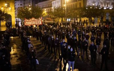 “Burgesiaren diktaduraren aurka” protesta egin du GKSk