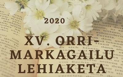 Orri-markagailuen lehiaketako lanak azaroaren 26ra arte aurkez daitezke