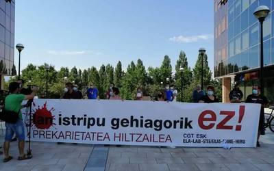 Lan osasuneko institutuaren eta lan ikuskaritzaren lantaldea handitzeko eskatu du ELAk