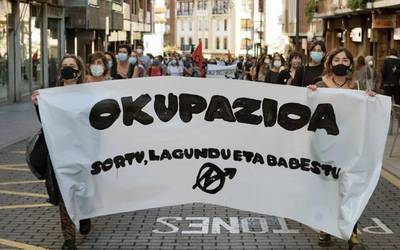 "Desalojatzen gaituzten bakoitzean berriro okupatuko dugu"