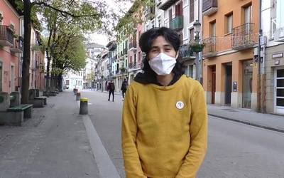Paloma Martinez: "Euskaraz ikasi beharraren presioak atzera eragin zidan hasieran"
