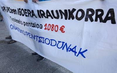 Toledoko ituna betetzea eskatuko dute pentsiodunek zapatuan