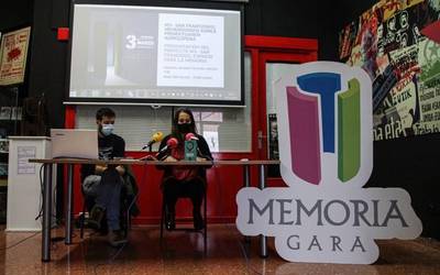 San Frantzisko elizan memoriaren gune bat sortzeko proiektua aurkeztu du Memoria Garak