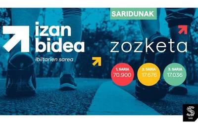 'Izan Bidea'-ko zozketaren sari nagusia duen txartela Aretxabaletan saldu da