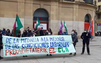 ELAk "kalitatezko osasun eta zainketa sistema duina" eskatu dio Nafarroako Gobernuari