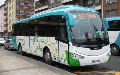 Gabonetako autobus zerbitzuetan hainbat aldaketa ezarri ditu Lurraldebusek