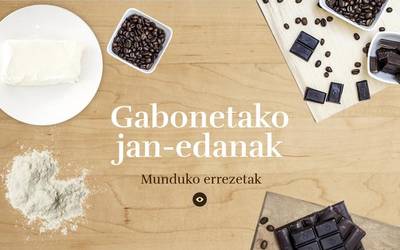 Gabonetako jan-edana, munduan zehar